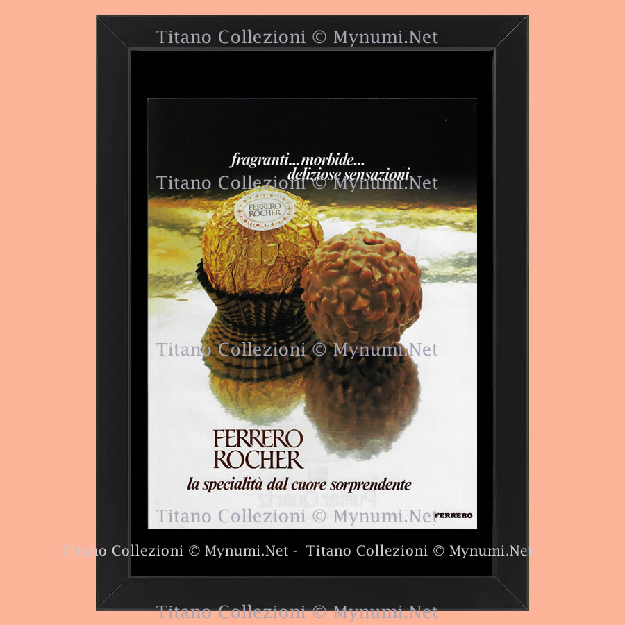 Figurine Ferrero Rocher En Argent 925 - Taille 1:1 - Vintage Années 80 - Occasion